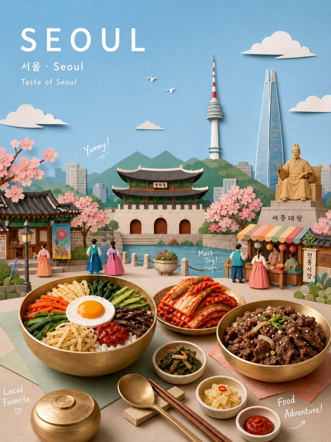 시드니 페이퍼컷 포스터