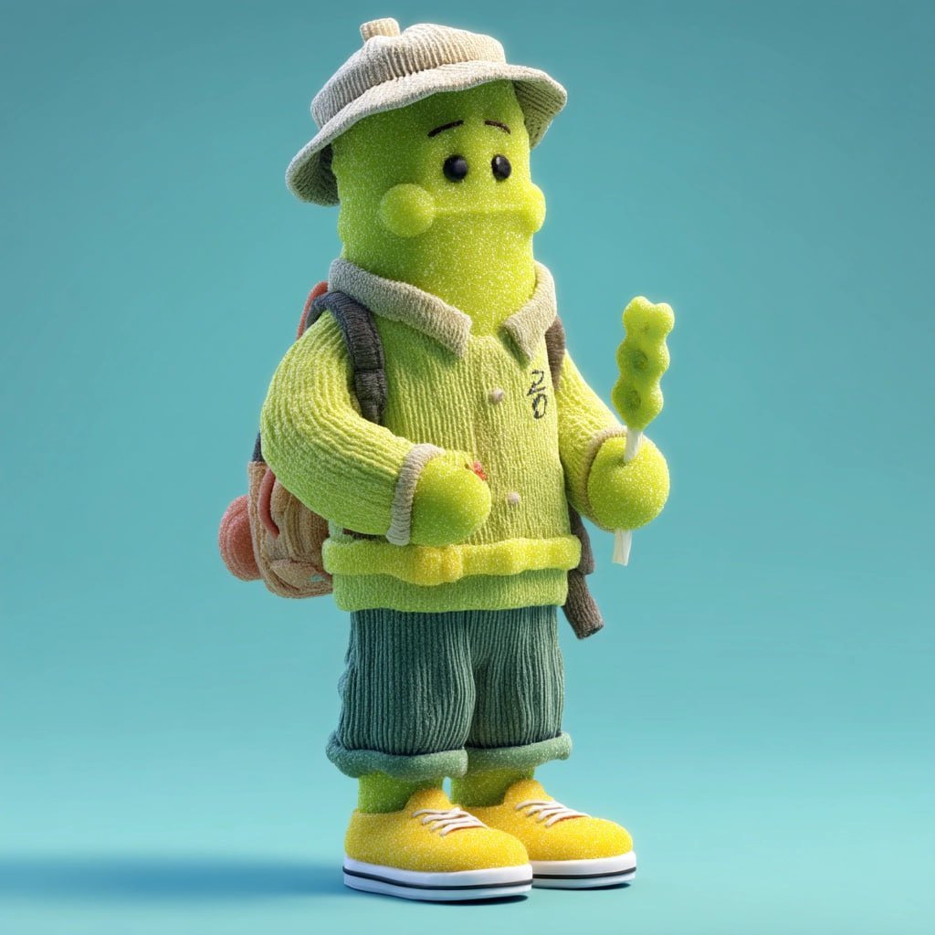 귀여운 펠트 인형
