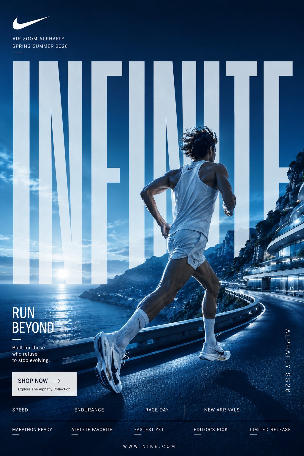 스케쳐스 GO RUN 포스터